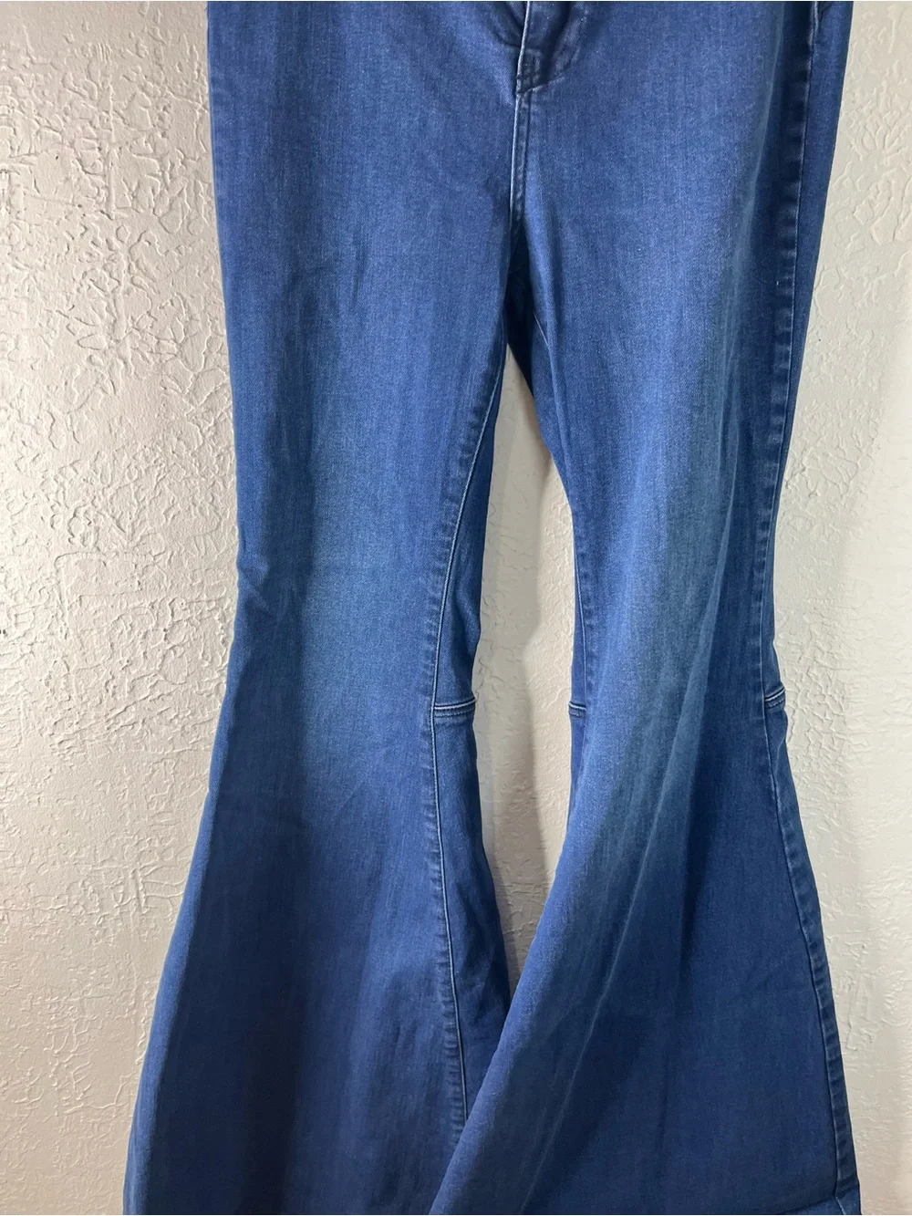 Free People Just Float On Flare Jeans in Amazon Blue